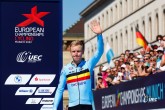 European Championships Munich 2022 - 2022 UEC Road Elite European Championships - Men's Road Race - 14/08/2022 - Tim Merlier (BEL) - photo Luca Bettini/UEC/SprintCyclingAgency?2022